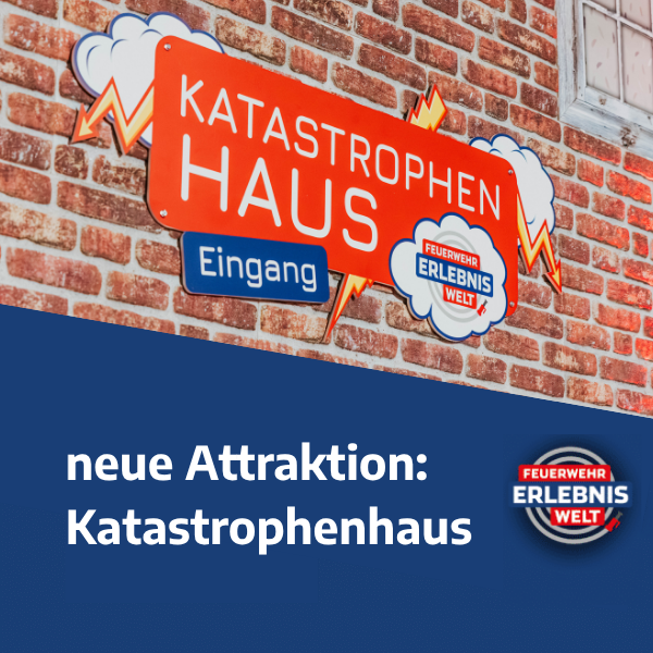 Neue Attraktion: Katastrophenhaus